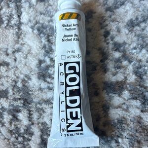 Golden Acrylics Nickel Azo Yellow Paint
